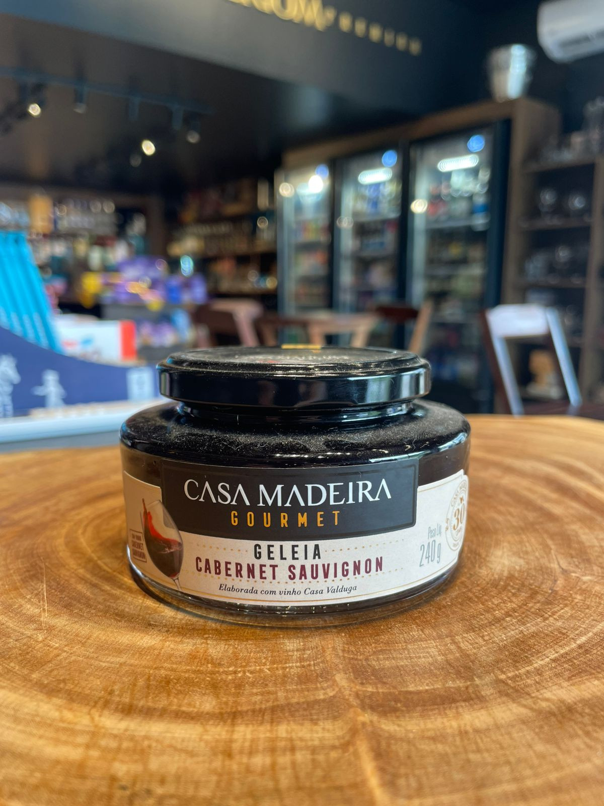 Casa Madeira Geleia Gourmet de Cabernet Sauvigon 
