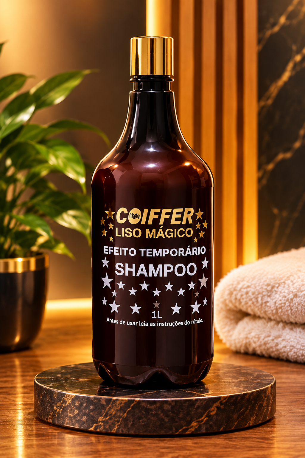 SHAMPOO LISO MAGICO COIFFER 1LT