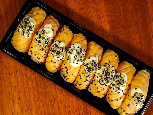 Niguiri de Salmão Maçaricado