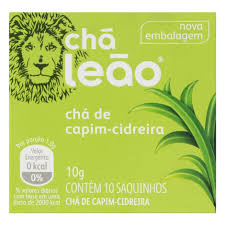 CHA LEAO MATE SAQ. CAPIM-CIDREIRA 10UN