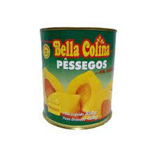 Pêssegos em calda Bella Colina 450g