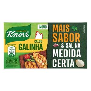 CALDO KNORR GALINHA 57G C/6UN
