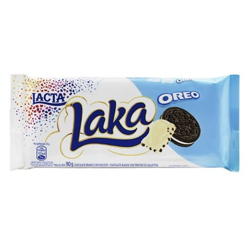 Barra Chocolate Oreo Laka Lacta 90g