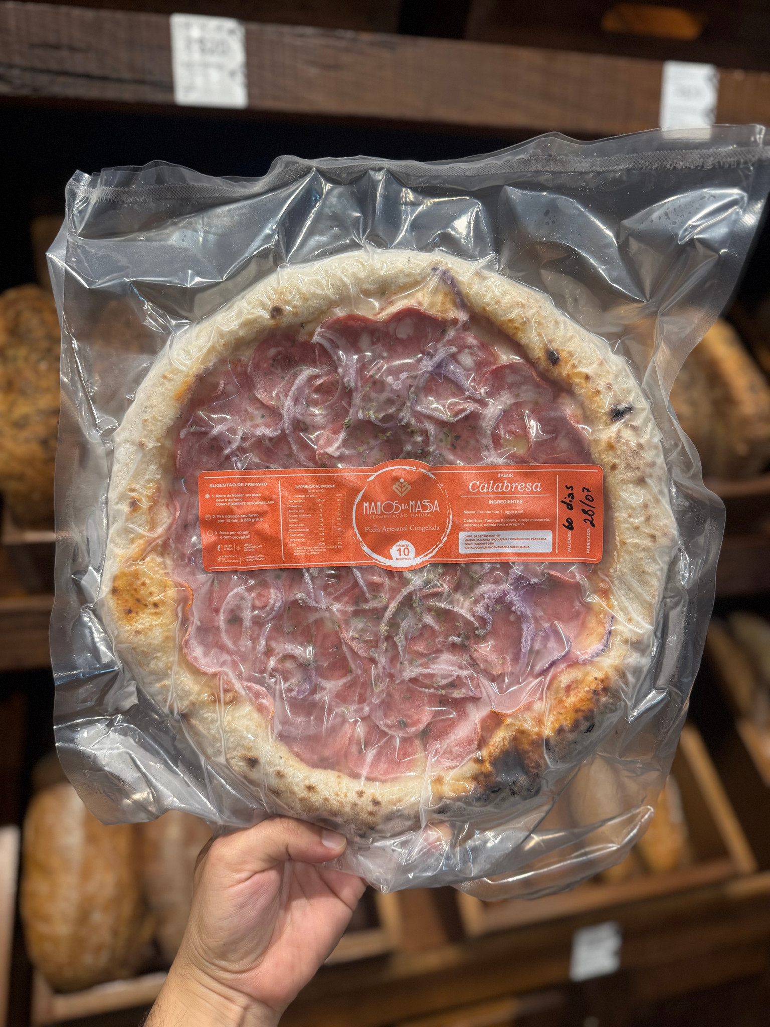 CALABRESA COM CEBOLA