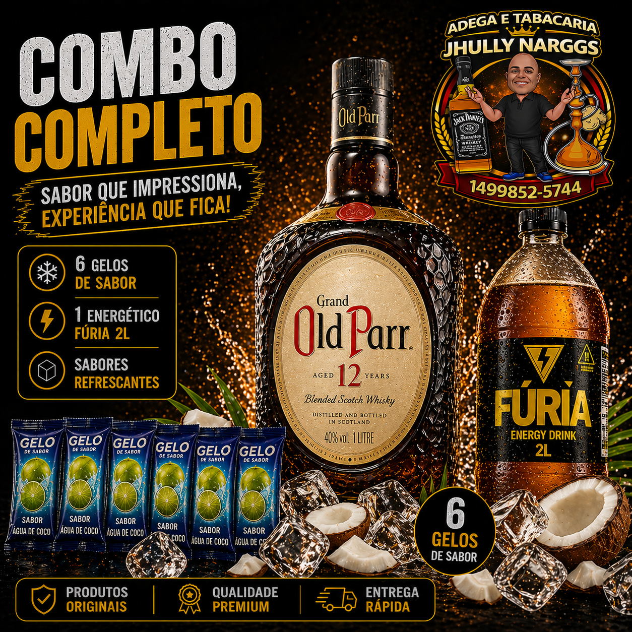 COMBO OLD PAR 12 ANOS