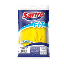 LUVA LATEX SANRO FIT G