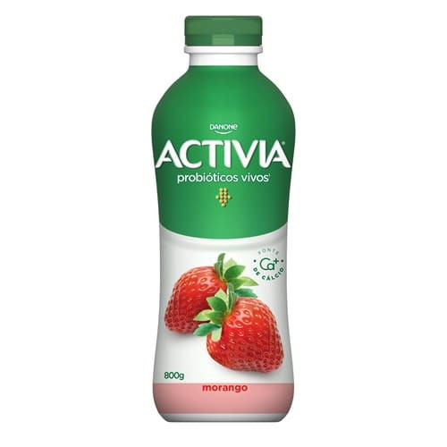 Leite Fermentado Sabor Morango Activia 800g