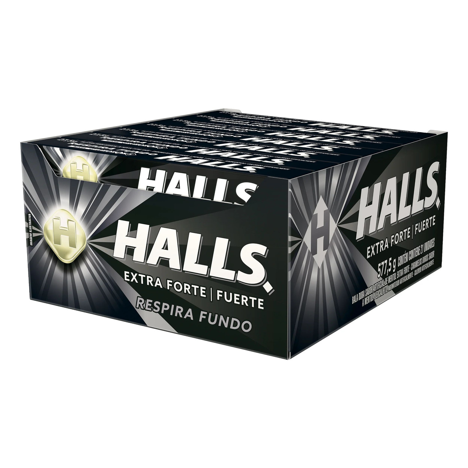 DROP HALLS EXTRA FORTE CX 21 UN