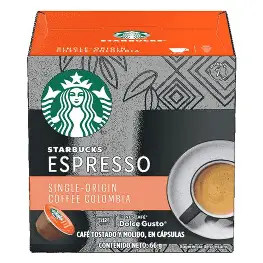 Cafe Expresso Starbucks Colombia (Dolce Gusto)