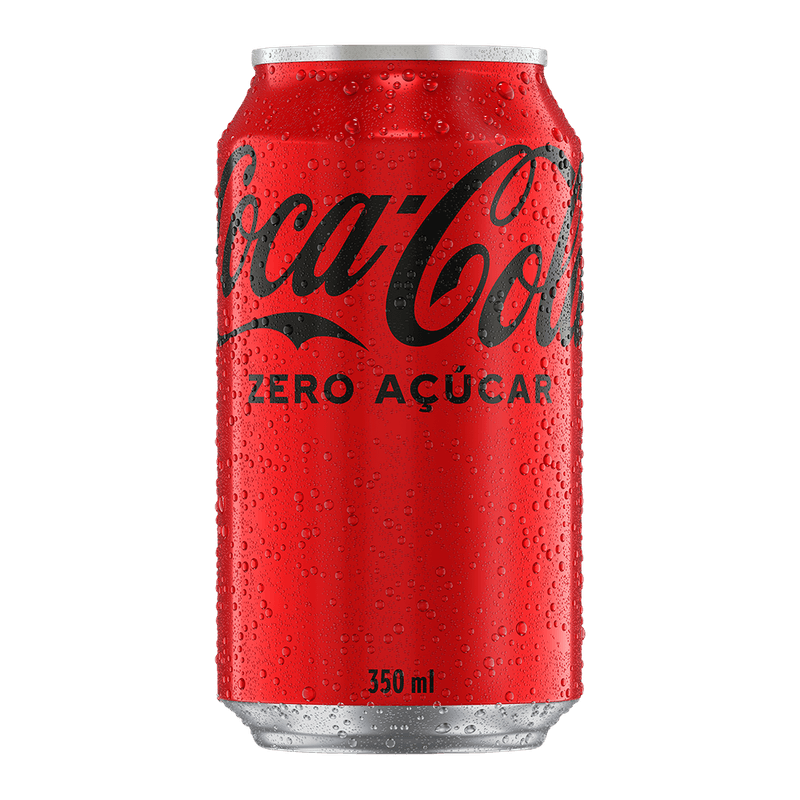 REFRI COCA COLA ZERO LATA 350ML  