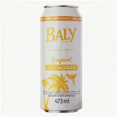 Energetico Tropical sem acucar Lata (Baly) 473ml