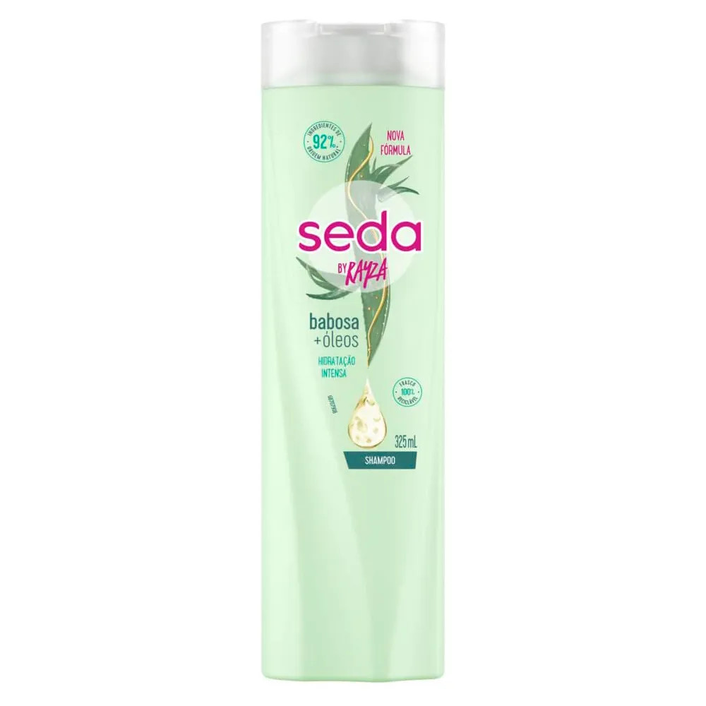 SHAMPOO SEDA 325ML BABOSA + OLEOS