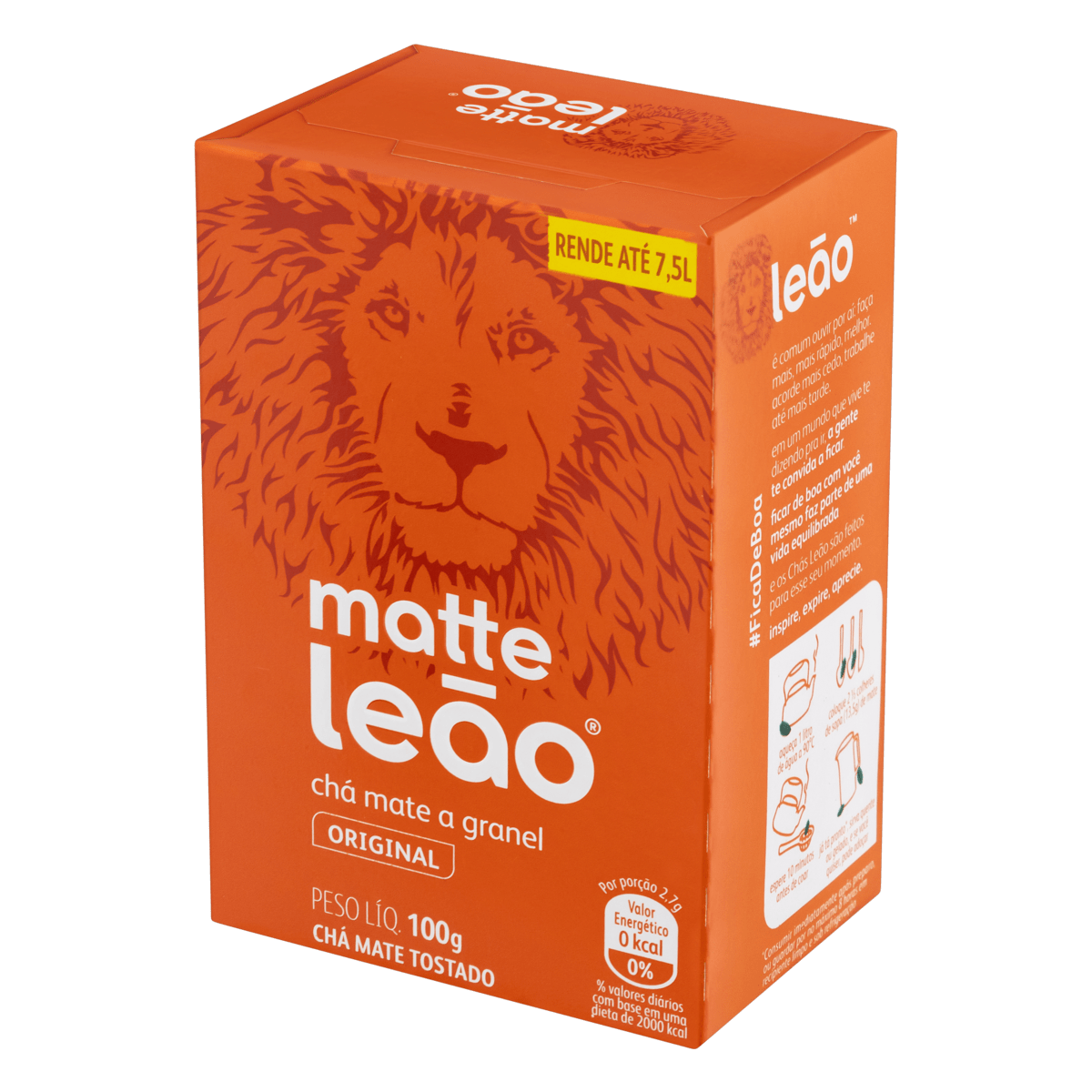 CHA MATTE LEAO ORIGINAL 100G