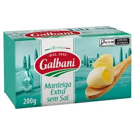 Manteiga Extra semsal Tablete (Galbani) 200g