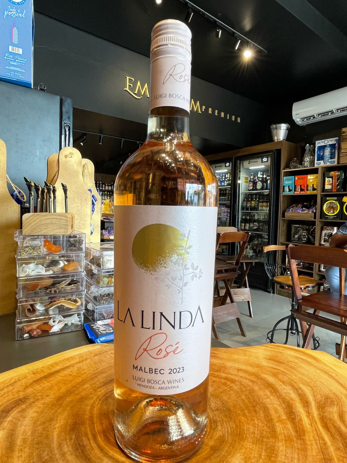 Lá linda Rosé Malbec