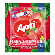 Refresco Em Po Apti Morango 20g