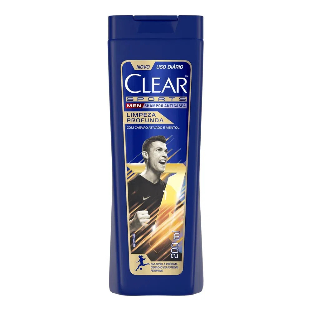 SHAMPOO CLEAR MEN LIMPEZA PROFUNDA 200ML