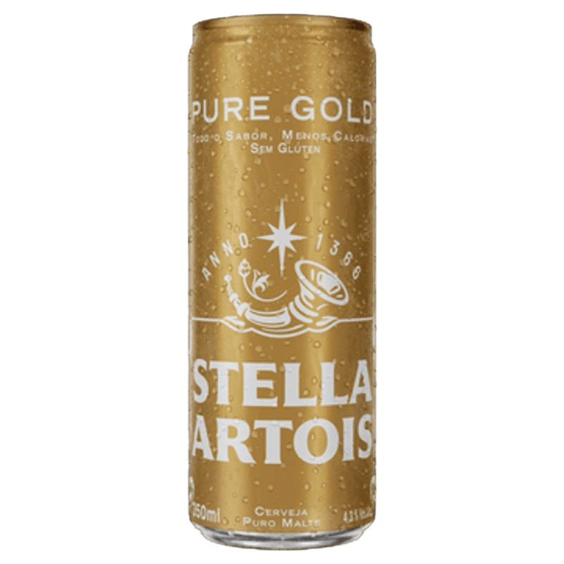 STELLA ARTOIS PURE GOLD SLEEK LT 350ML