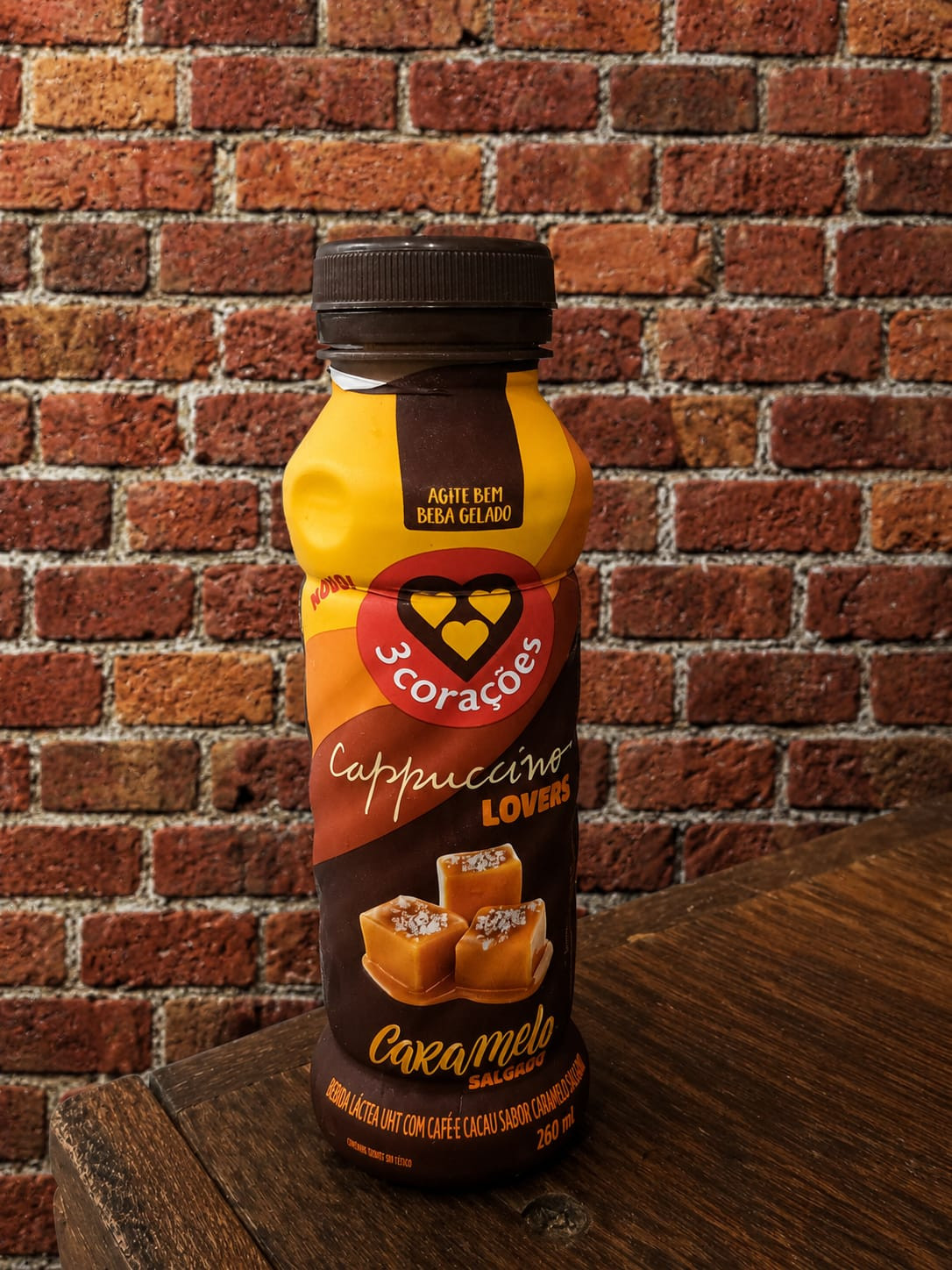 Cappiccino 3 Coraçoes Caramelo Salgado 260ml