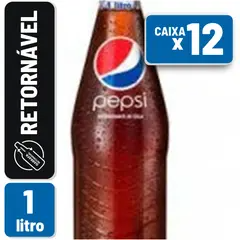 Refrigerante Pepsi Cola Retornável 1L 