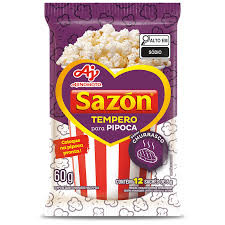 SAZON PARA PIPOCA CHURRASCO 60G AJINOMOTO TEMPERO