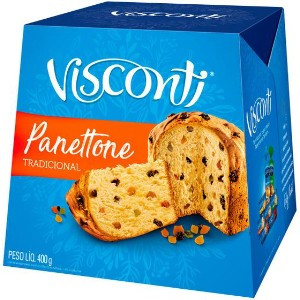 PANETTONE TRADICIONAL VISCONTI 400G