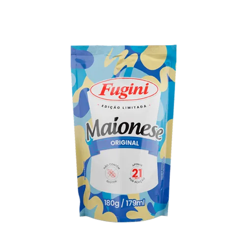 MAIONESE FUGINI TRADICIONAL SACHÊ 180G