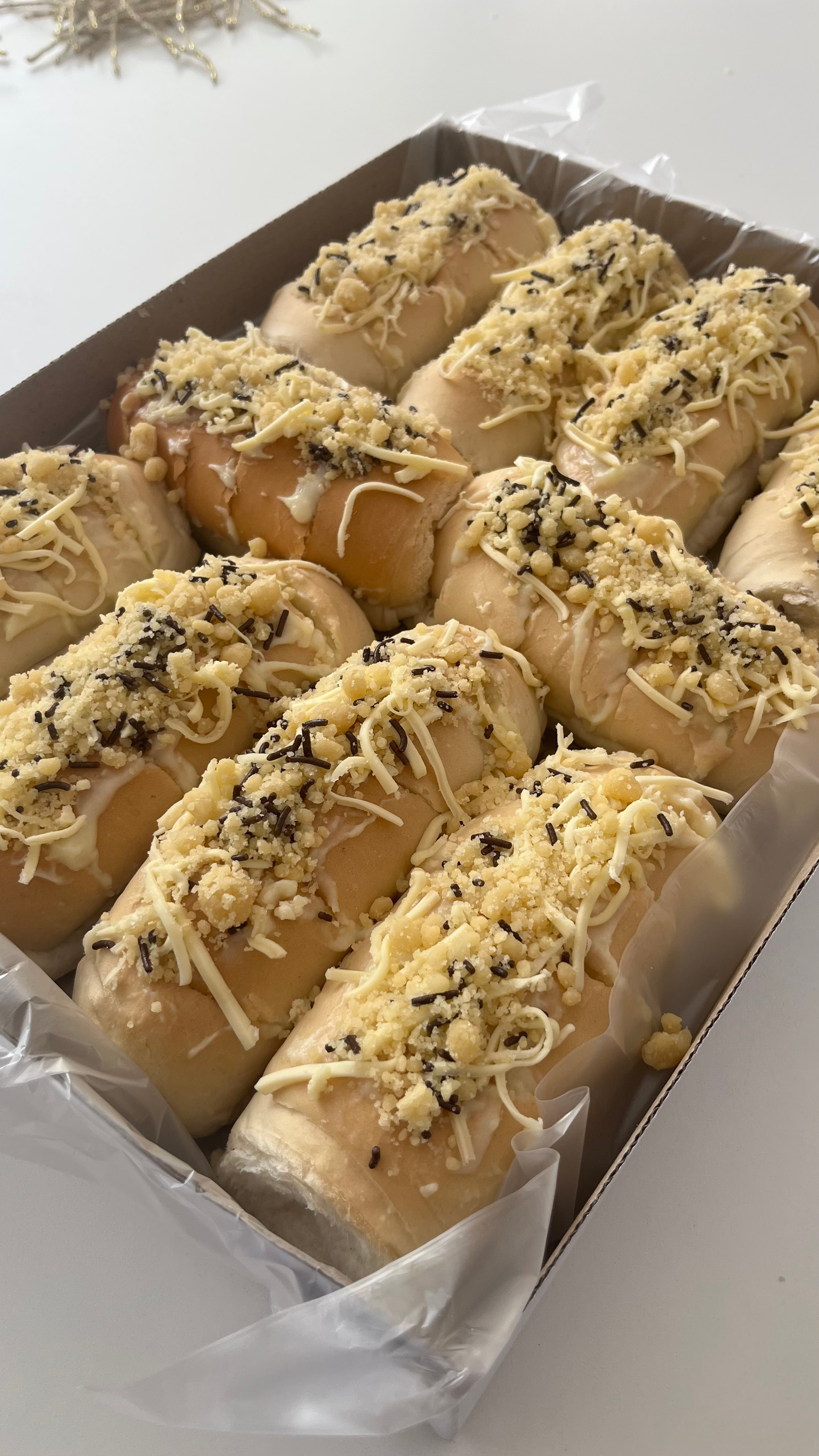 Box de Pão Doce Dois Amores 