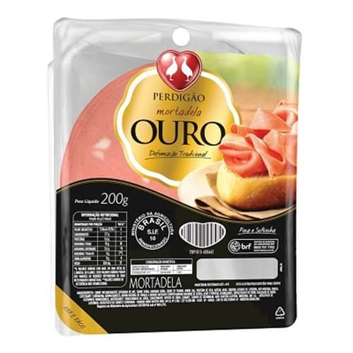 Mortadela Ouro Fatiada Perdigão 200g