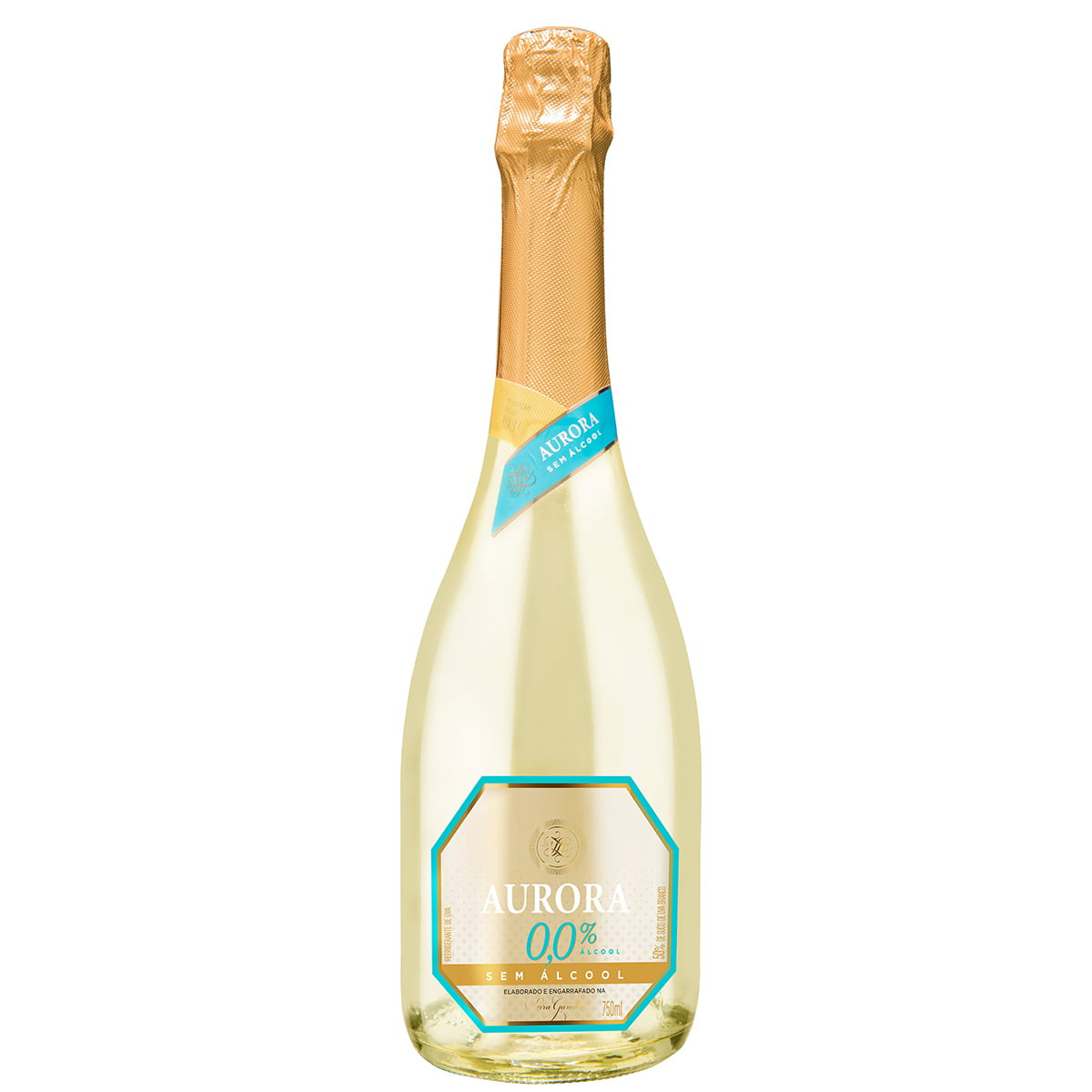 Espumante Aurora Zero Álcool Branco 750ml
