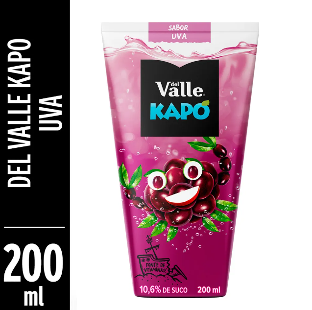 Suco Kapo Uva 200ml