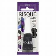 ESMALTE RISQUE CREMOSO PRETO SEPIA 8ML