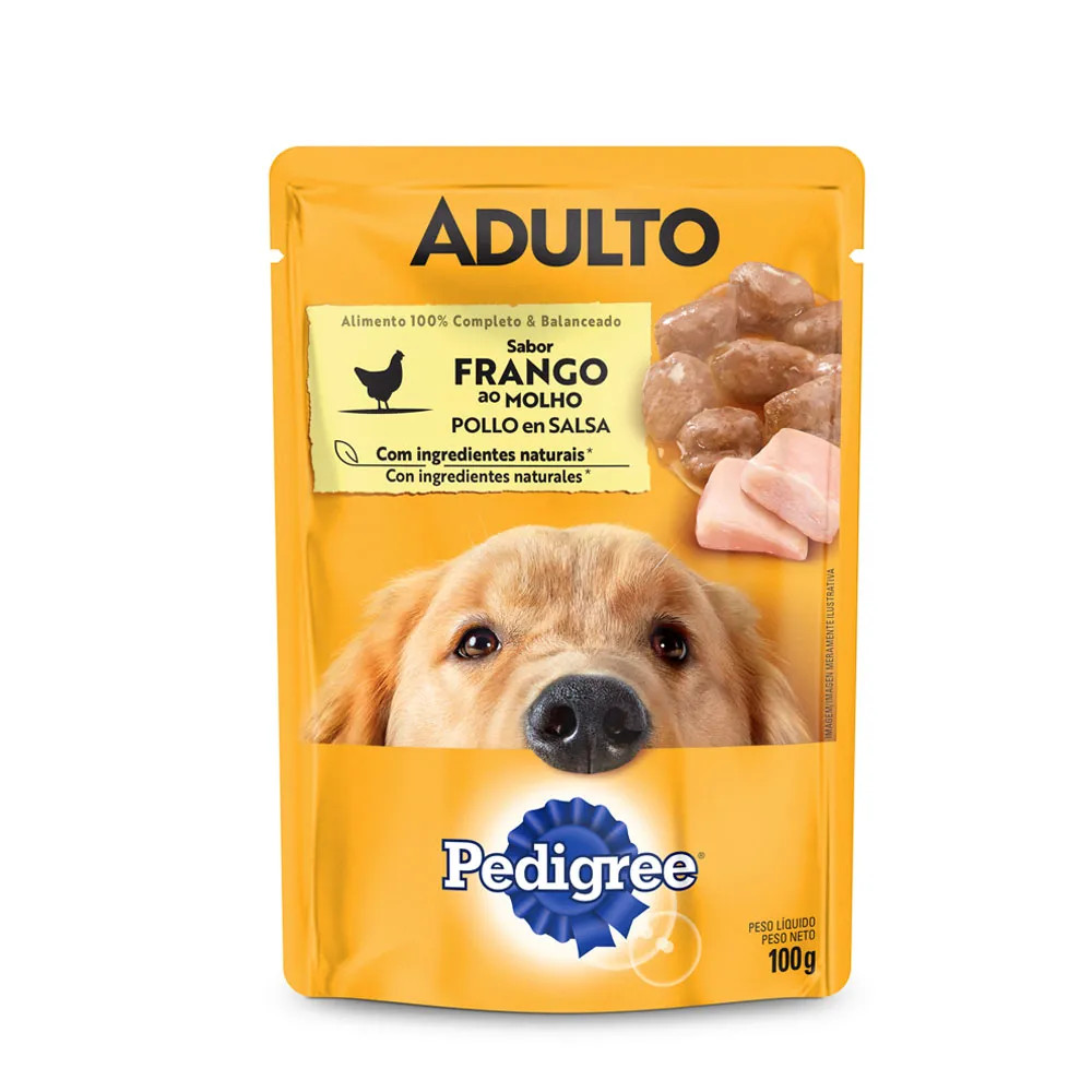 Sachê Pedigree Adulto Frango 100g