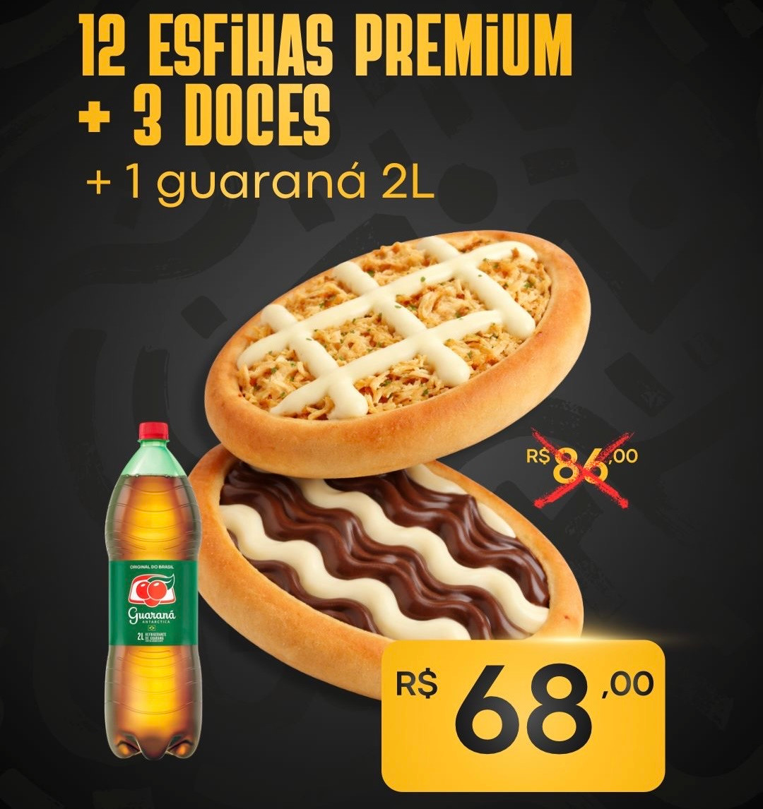 COMBO ESFIRRA PREMIUM
