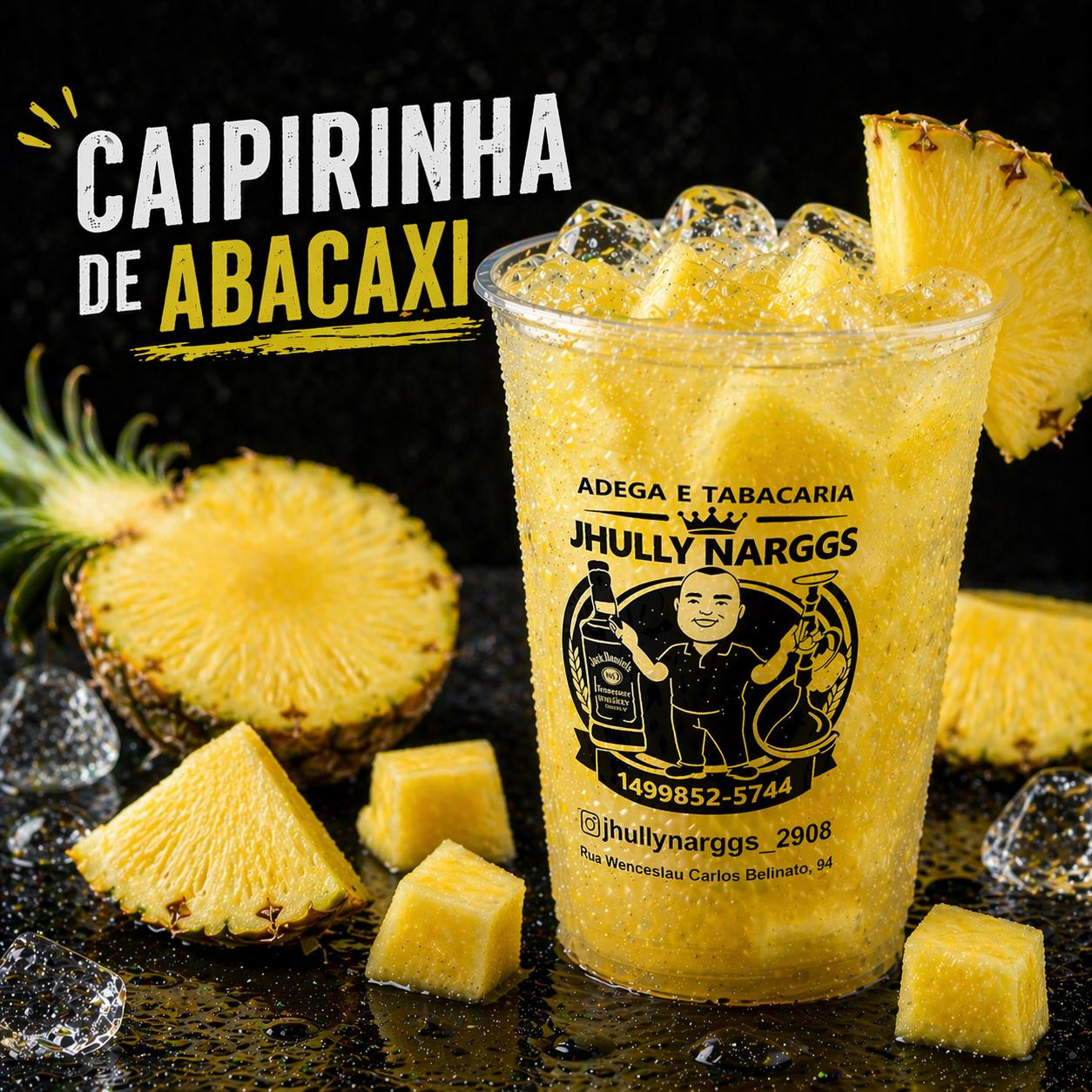 CAIPIRINHA ABACAXI 700ML
