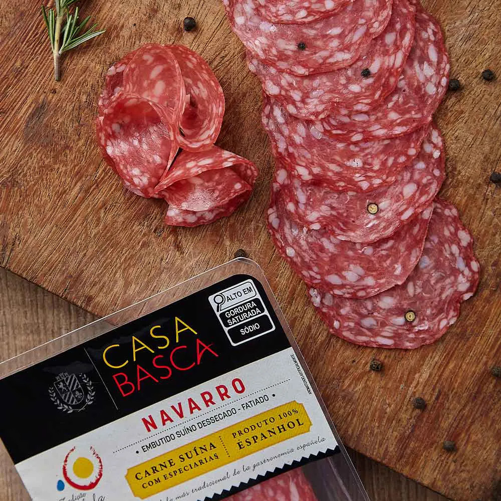 Salame Navarro 80G - Casa Basca