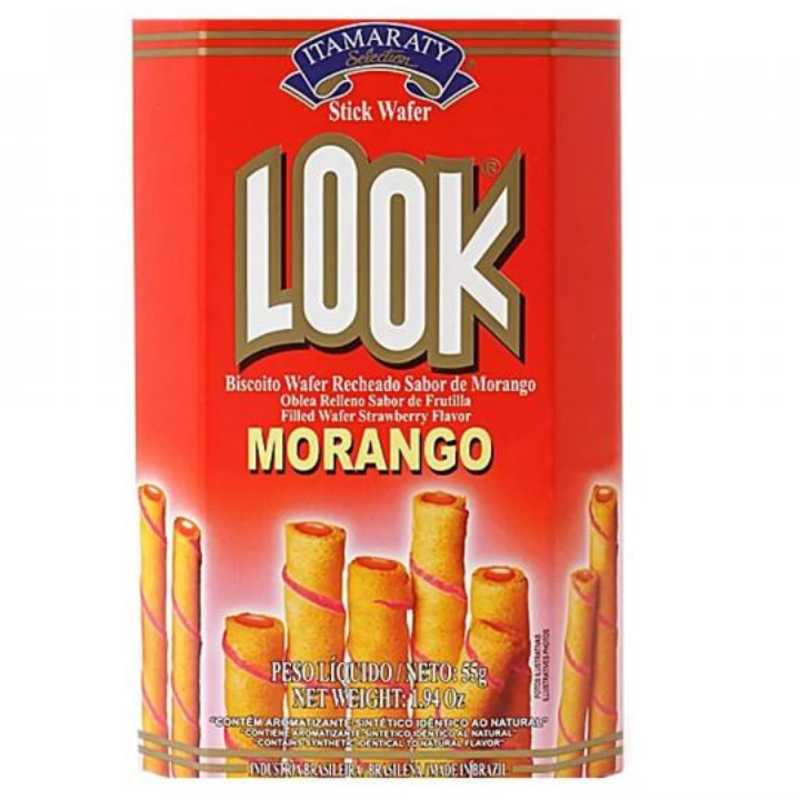 1475 - Bisc. Itamaraty Look Morango 55g