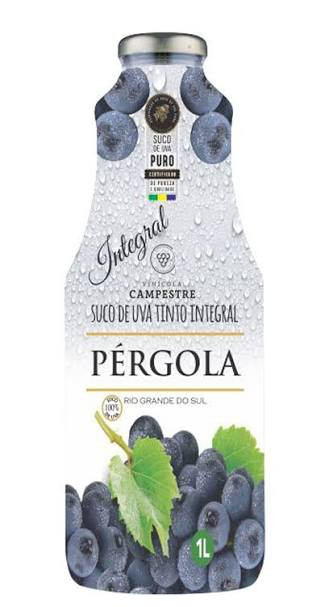 Suco Integral Pergola Uva Tinto 1l