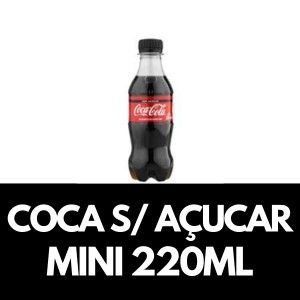 COCA MINI 200ML S/ AÇUCAR