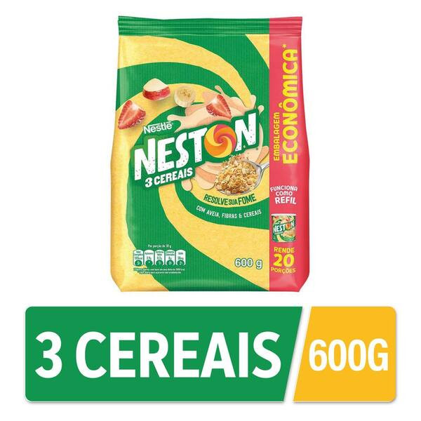 Flocos 3 Cereais Refil Neston 600g