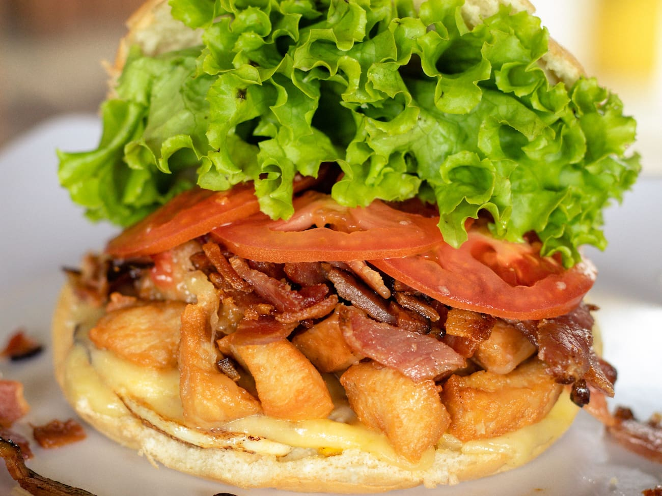 X -GALINHA COM BACON