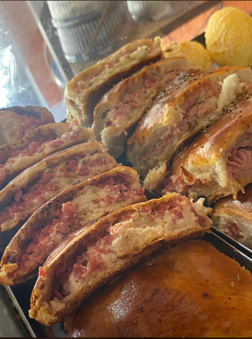 Joelho de presunto c/ queijo