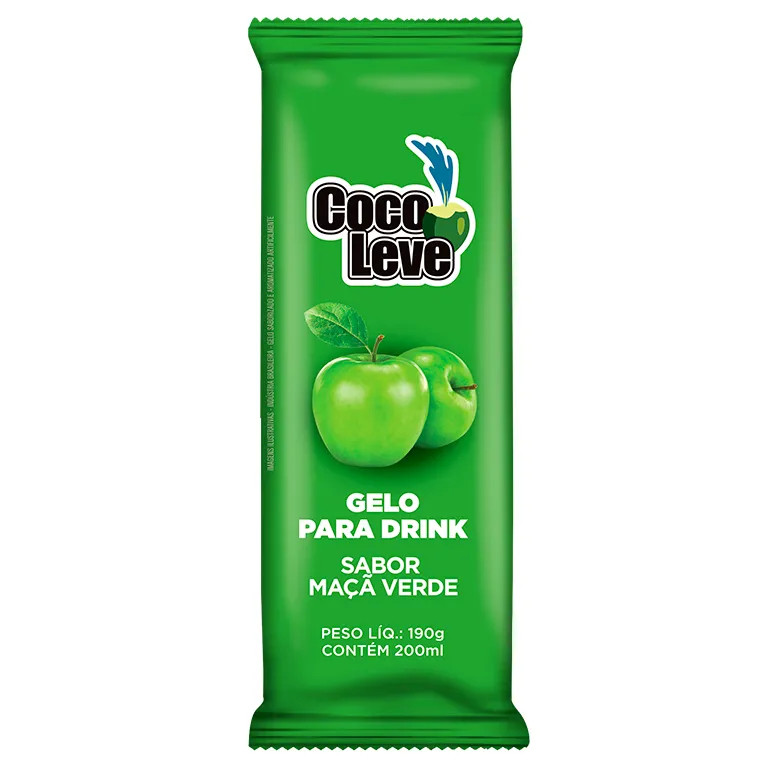 Gelo de Maça Verde - Coco Leve 190g
