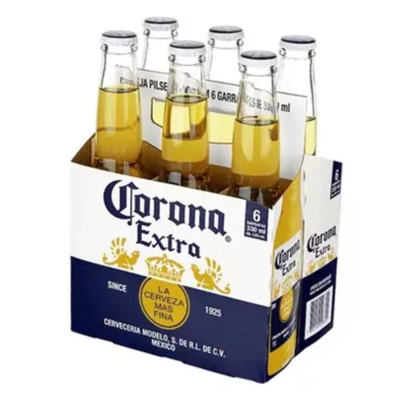 PACK CORONA LONG NECK C/6