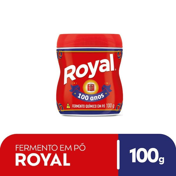 Fermento Químico em Pó Royal 100gr