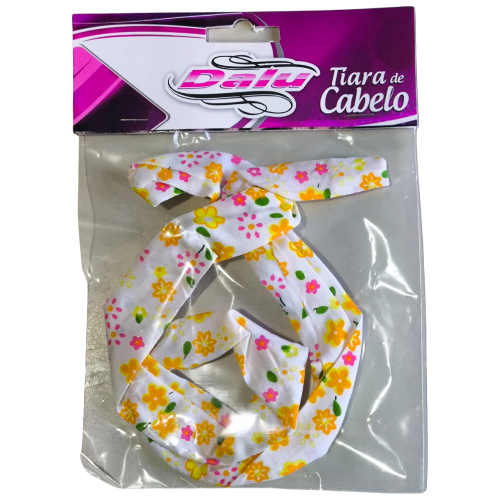 TIARA P/CABELO DALU TECIDO