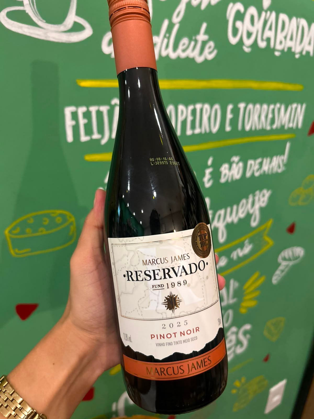 Vinho Marcus James Reservado Pinot Noir 2025 - 750ml