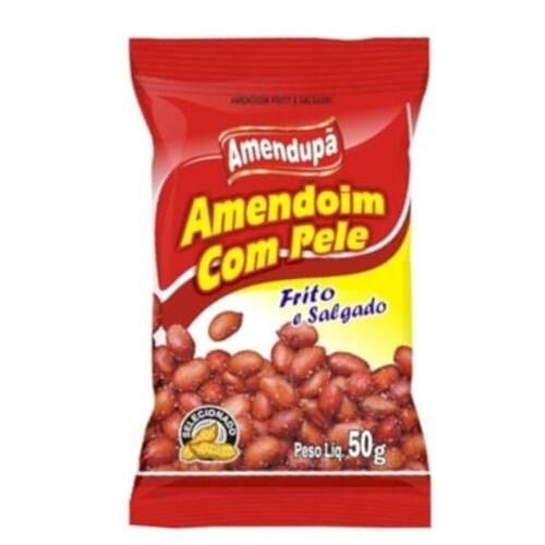 Amendoim Frito e Salgado Amendupã Embalagem 50g