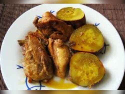 DELY BATATA DOCE COM GALINHA