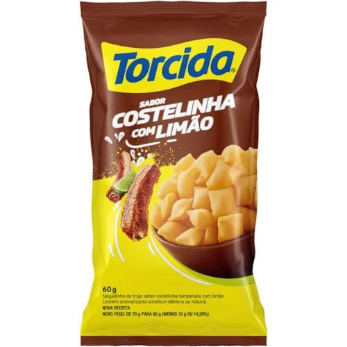 TORCIDA SABOR COSTELINHA COM LIMÃO 60G